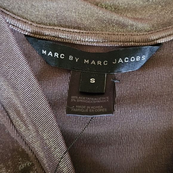 NWT Marc by Marc Jacobs Bronze Shimmer Dress - Picture 4 of 5